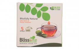 Bliss Green Farms Blisslite Moringa Green Tea  Box  5 pcs